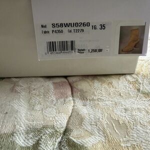 Maison Martin Margiela Tan Ankle Boots